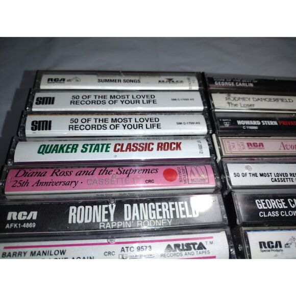 Lot of 17 Various Cassette Tapes Holiday Stand Up Comedy Easy Listening - Picture 3 of 6